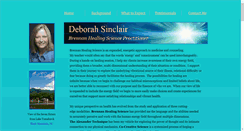 Desktop Screenshot of deborahsinclair.com